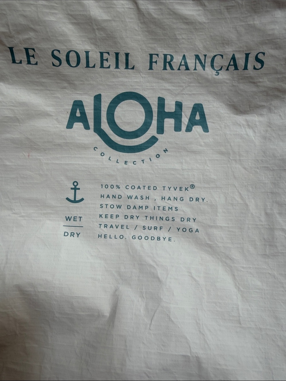 Aloha Small Pouch Linen Stripes - Picture 4 of 8
